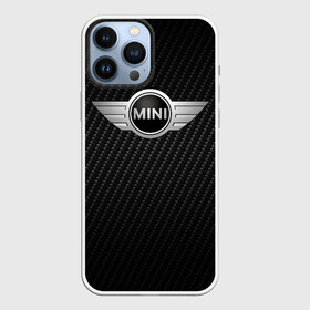Чехол для iPhone 13 Pro Max с принтом MINI COOPER CARBON | МИНИ КУПЕР КАРБОН (Z) в городе Новоалтайск,  |  | Тематика изображения на принте: auto | bmw | carbon | motorspminicooper | motorsport | rt | авто | автомобиль | бмв | карбон | мини | миник | миникупер | моторспорт