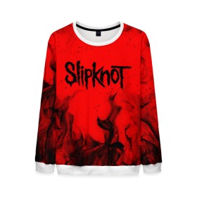 Мужской свитшот 3D с принтом SLIPKNOT в городе Новоалтайск, 100% полиэстер с мягким внутренним слоем | круглый вырез горловины, мягкая резинка на манжетах и поясе, свободная посадка по фигуре | slipknot | джей вайнберг | джеймс рут | джои джордисон | донни стили | кори тейлор | крис фен | крэйг джонс | мик томсон | пол греи | слипкнот | шон крэхан