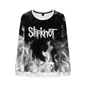 Мужской свитшот 3D с принтом SLIPKNOT в городе Новоалтайск, 100% полиэстер с мягким внутренним слоем | круглый вырез горловины, мягкая резинка на манжетах и поясе, свободная посадка по фигуре | slipknot | джей вайнберг | джеймс рут | джои джордисон | донни стили | кори тейлор | крис фен | крэйг джонс | мик томсон | пол греи | слипкнот | шон крэхан