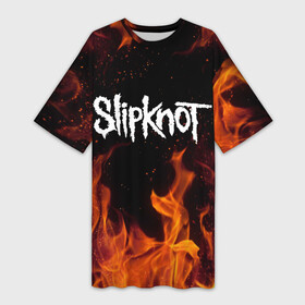 Платье-футболка 3D с принтом SLIPKNOT в городе Новоалтайск,  |  | slipknot | джей вайнберг | джеймс рут | джои джордисон | донни стили | кори тейлор | крис фен | крэйг джонс | мик томсон | пол греи | слипкнот | шон крэхан