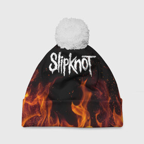 Шапка 3D c помпоном с принтом SLIPKNOT в городе Новоалтайск, 100% полиэстер | универсальный размер, печать по всей поверхности изделия | slipknot | джей вайнберг | джеймс рут | джои джордисон | донни стили | кори тейлор | крис фен | крэйг джонс | мик томсон | пол греи | слипкнот | шон крэхан