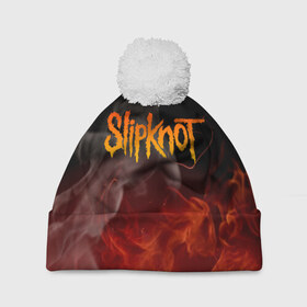 Шапка 3D c помпоном с принтом SLIPKNOT в городе Новоалтайск, 100% полиэстер | универсальный размер, печать по всей поверхности изделия | slipknot | джей вайнберг | джеймс рут | джои джордисон | донни стили | кори тейлор | крис фен | крэйг джонс | мик томсон | пол греи | слипкнот | шон крэхан