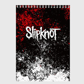 Скетчбук с принтом SLIPKNOT в городе Новоалтайск, 100% бумага
 | 48 листов, плотность листов — 100 г/м2, плотность картонной обложки — 250 г/м2. Листы скреплены сверху удобной пружинной спиралью | Тематика изображения на принте: slipknot | джей вайнберг | джеймс рут | джои джордисон | донни стили | кори тейлор | крис фен | крэйг джонс | мик томсон | пол греи | слипкнот | шон крэхан