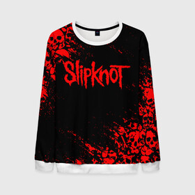 Мужской свитшот 3D с принтом SLIPKNOT в городе Новоалтайск, 100% полиэстер с мягким внутренним слоем | круглый вырез горловины, мягкая резинка на манжетах и поясе, свободная посадка по фигуре | slipknot | джей вайнберг | джеймс рут | джои джордисон | донни стили | кори тейлор | крис фен | крэйг джонс | мик томсон | пол греи | слипкнот | шон крэхан
