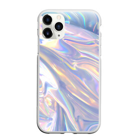 Чехол для iPhone 11 Pro Max матовый с принтом Фольга в городе Новоалтайск, Силикон |  | Тематика изображения на принте: abstraction | абстрактный фон | абстракция | блестящая | блестящий | глянец | глянцевый | калейдоскоп | переливающийся | психоделика | разводы | разводы краски | текстура | фольга