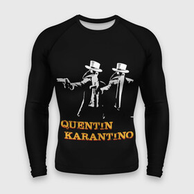 Мужской рашгард 3D с принтом QUENTIN KARANTINO в городе Новоалтайск,  |  | covid 19 | karantino | mem | meme | memes | quentin | tarantino | вирус | доктор | карантин | карантино | квентин | кличко | коронавирус | криминальное | мем | мемы | тарантино | чтиво | чумной