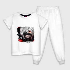 Детская пижама хлопок с принтом MASKED TOKYO GHOUL в городе Новоалтайск, 100% хлопок |  брюки и футболка прямого кроя, без карманов, на брюках мягкая резинка на поясе и по низу штанин
 | anime | heroes | kaneki | manga | tokyo ghoul | аниме | в маска | герои | канеки | манга | мем | прикол | со смыслом | токийский гуль | токио гуль | цитата