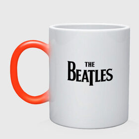 Кружка хамелеон с принтом The Beatles в городе Новоалтайск, керамика | меняет цвет при нагревании, емкость 330 мл | the beatles | арт | бит | музыка | поп музыка | психоделический рок | рок | рок группа | рок н ролл | хард рок