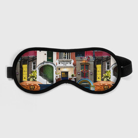 Маска для сна 3D с принтом London doors цифровой коллаж в городе Новоалтайск, внешний слой — 100% полиэфир, внутренний слой — 100% хлопок, между ними — поролон |  | англия | архитектура | великобритания | двери | дверь | лондон | окно | проем | туризм | цифровой коллаж