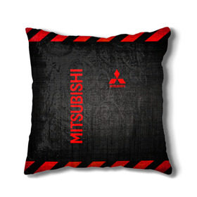 Подушка 3D с принтом MITSUBISHI. в городе Новоалтайск, наволочка – 100% полиэстер, наполнитель – холлофайбер (легкий наполнитель, не вызывает аллергию). | состоит из подушки и наволочки. Наволочка на молнии, легко снимается для стирки | black | brand | car | mitsubishi | motorsport | red | sport | texture | авто | автомобиль | автомобильные | бренд | красный | марка | мицубиси | моторспорт | спорт | текстура | фон | черный