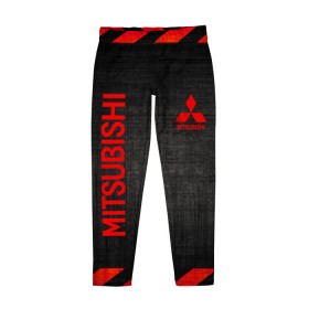 Детские леггинсы 3D с принтом MITSUBISHI. в городе Новоалтайск, полиэстер 85%, спандекс 15% | эластичный пояс, зауженный крой | black | brand | car | mitsubishi | motorsport | red | sport | texture | авто | автомобиль | автомобильные | бренд | красный | марка | мицубиси | моторспорт | спорт | текстура | фон | черный