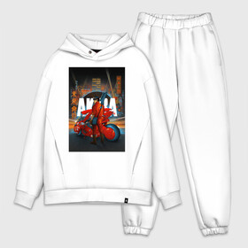 Мужской костюм хлопок OVERSIZE с принтом AKIRA city в городе Новоалтайск,  |  | akira | anime akira | fantastic | future | tokyo | акира | аниме акира | будущее | доктор | кацухиро отомо | мияко | сётаро канэда | токио | тэцуо сима | фантастика