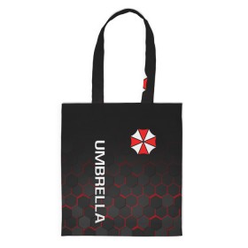 Сумка 3D повседневная с принтом UMBRELLA CORP в городе Новоалтайск, 100% полиэстер | Плотность: 200 г/м2; Размер: 34×35 см; Высота лямок: 30 см | ada wong | biohazard | leon | nemesis | project resistance | raccoon city | re | re3 | resident evil | resident evil 3 | rpd | stars | umbrella | ада вонг | амбрелла | немезис | ужасы