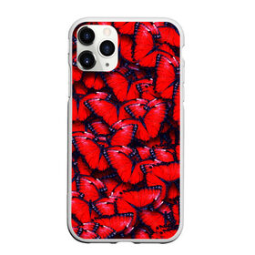 Чехол для iPhone 11 Pro Max матовый с принтом Бабочки в городе Новоалтайск, Силикон |  | animal | red | wings | бабочки | девушка | девушке | животное | животные | красное | красный | крыло | крылья | мотылек | насекомое | насекомые