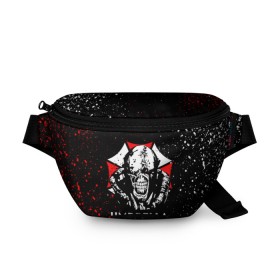 Поясная сумка 3D с принтом RESIDENT EVIL 3 в городе Новоалтайск, 100% полиэстер | плотная ткань, ремень с регулируемой длиной, внутри несколько карманов для мелочей, основное отделение и карман с обратной стороны сумки застегиваются на молнию | ada wong | biohazard | leon | nemesis | project resistance | raccoon city | re | re3 | resident evil | resident evil 3 | rpd | stars | umbrella | ада вонг | амбрелла | немезис | ужасы