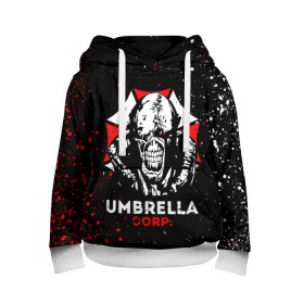 Детская толстовка 3D с принтом RESIDENT EVIL 3 в городе Новоалтайск, 100% полиэстер | двухслойный капюшон со шнурком для регулировки, мягкие манжеты на рукавах и по низу толстовки, спереди карман-кенгуру с мягким внутренним слоем | ada wong | biohazard | leon | nemesis | project resistance | raccoon city | re | re3 | resident evil | resident evil 3 | rpd | stars | umbrella | ада вонг | амбрелла | немезис | ужасы
