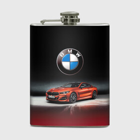Фляга с принтом BMW в городе Новоалтайск, металлический корпус | емкость 0,22 л, размер 125 х 94 мм. Виниловая наклейка запечатывается полностью | Тематика изображения на принте: bmw | car | germany | prestige | red | автомобиль | бмв | германия | красный | престиж
