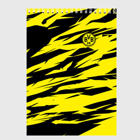 Скетчбук с принтом FC Borussia в городе Новоалтайск, 100% бумага
 | 48 листов, плотность листов — 100 г/м2, плотность картонной обложки — 250 г/м2. Листы скреплены сверху удобной пружинной спиралью | football | sancho dortmund | бавария | боруссия | дортмунд | лига чемпионов | псж | футбол | холанд | эрлинг холанд