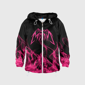 Детская ветровка 3D с принтом ПОШЛАЯ МОЛЛИ. в городе Новоалтайск, 100% полиэстер | подол и капюшон оформлены резинкой с фиксаторами, по бокам два кармана без застежек, один потайной карман на груди | Тематика изображения на принте: paycheck | кирилл бледный | кириллом тимошенко | молли | музыка | пошлая молли | рок группа