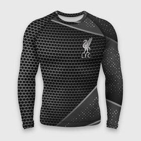 Мужской рашгард 3D с принтом Liverpool F.C. в городе Новоалтайск,  |  | anfield | champions league | doelpunt | espn | league | lfc | liverpool fc | madrid | melwood | mo salah | premier | voetbal | ziggo | британский | клуб | ливерпуль | футбольный