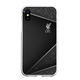 Чехол для iPhone XS Max матовый с принтом Liverpool F C в городе Новоалтайск, Силикон | Область печати: задняя сторона чехла, без боковых панелей | anfield | champions league | doelpunt | espn | league | lfc | liverpool fc | madrid | melwood | mo salah | premier | voetbal | ziggo | британский | клуб | ливерпуль | футбольный