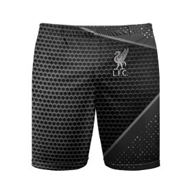 Мужские шорты спортивные с принтом Liverpool F.C. в городе Новоалтайск,  |  | Тематика изображения на принте: anfield | champions league | doelpunt | espn | league | lfc | liverpool fc | madrid | melwood | mo salah | premier | voetbal | ziggo | британский | клуб | ливерпуль | футбольный