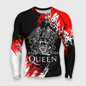 Мужской рашгард 3D с принтом QUEEN. в городе Новоалтайск,  |  | queen | квин | мистер робот | музыка | рами малек | рок | фредди меркьюри