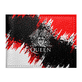 Обложка для студенческого билета с принтом QUEEN. в городе Новоалтайск, натуральная кожа | Размер: 11*8 см; Печать на всей внешней стороне | Тематика изображения на принте: queen | квин | мистер робот | музыка | рами малек | рок | фредди меркьюри