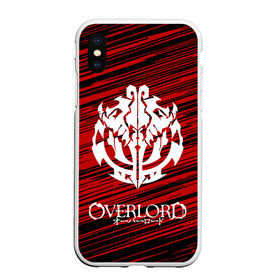 Чехол для iPhone XS Max матовый с принтом OVERLORD в городе Новоалтайск, Силикон | Область печати: задняя сторона чехла, без боковых панелей | overlord | айнз | аниме | оверлорд