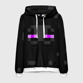Мужская толстовка 3D с принтом MINECRAFT в городе Новоалтайск, 100% полиэстер | двухслойный капюшон со шнурком для регулировки, мягкие манжеты на рукавах и по низу толстовки, спереди карман-кенгуру с мягким внутренним слоем. | block | creeper | cube | minecraft | pixel | блок | геометрия | крафт | крипер | кубики | майнкрафт | пиксели