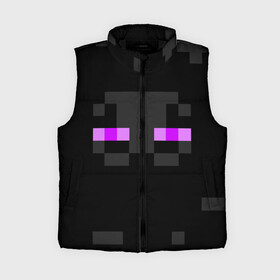 Женский жилет утепленный 3D с принтом MINECRAFT  МАЙНКРАФТ в городе Новоалтайск,  |  | block | creeper | cube | minecraft | pixel | блок | геометрия | крафт | крипер | кубики | майнкрафт | пиксели