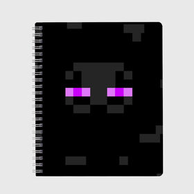 Тетрадь с принтом MINECRAFT в городе Новоалтайск, 100% бумага | 48 листов, плотность листов — 60 г/м2, плотность картонной обложки — 250 г/м2. Листы скреплены сбоку удобной пружинной спиралью. Уголки страниц и обложки скругленные. Цвет линий — светло-серый
 | block | creeper | cube | minecraft | pixel | блок | геометрия | крафт | крипер | кубики | майнкрафт | пиксели