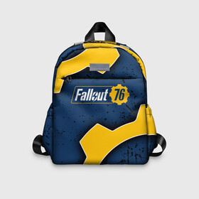 Детский рюкзак 3D с принтом FALLOUT_76. в городе Новоалтайск, 100% полиэстер | лямки с регулируемой длиной, сверху петелька, чтобы рюкзак можно было повесить на вешалку. Основное отделение закрывается на молнию, как и внешний карман. Внутри дополнительный карман. По бокам два дополнительных кармашка | 101 | 111 | 13 | 76 | atom cats | bethesda | brotherhood of steel | fallout | nuka cola | tunnel snakes | vault | war | братство стали | война | убежище | фолаут | фоллаут | ядер кола