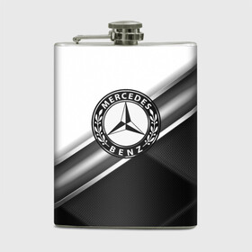Фляга с принтом MERCEDES-BENZ в городе Новоалтайск, металлический корпус | емкость 0,22 л, размер 125 х 94 мм. Виниловая наклейка запечатывается полностью | Тематика изображения на принте: amg | auto | bmw | honda | jdm | mercedes | nissan | porsche | racing | sport | subar | toyota | автомобил | автомобильные | киа | лексус | марка | машины | митсубиси | ниссан | порше | спорт | субару | тесла | тойота | хонда