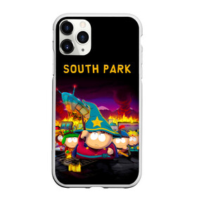 Чехол для iPhone 11 Pro матовый с принтом Южный Парк в городе Новоалтайск, Силикон |  | south park | sp | батерс | баттерс | гарисон | енот | кайл  брофловски | картман | кеннет | кенни | маки | макки | маккормик | марш | мистер | мистерион | мультфильм | полотенчик | ренди | саус парк | сауспарк