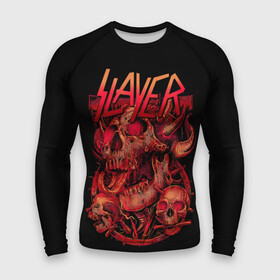 Мужской рашгард 3D с принтом Slayer 20 в городе Новоалтайск,  |  | Тематика изображения на принте: slayer | металл | слаер | слайер | слайэр | слеер | слэер | треш | череп