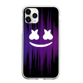 Чехол для iPhone 11 Pro Max матовый с принтом MARSMELLO NEON в городе Новоалтайск, Силикон |  | christopher comstock | dj | fortnite | game | gamer | marshmello | music | диджей | игры | клубная музыка | клубняк | крис комсток | маршмеллоу | музыка | фортнайт