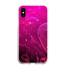 Чехол для iPhone XS Max матовый с принтом РОЗОВЫЙ КОСМОС в городе Новоалтайск, Силикон | Область печати: задняя сторона чехла, без боковых панелей | colors | galaxy | paints | space | star
nebula | texture | абстракция | брызги | вселенная | галактика | звезда | звезды | космический | краски | планеты | текстуры