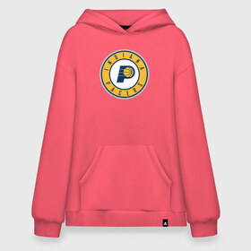 Худи SuperOversize хлопок с принтом Indiana Pacers (1) в городе Новоалтайск, 70% хлопок, 30% полиэстер, мягкий начес внутри | карман-кенгуру, эластичная резинка на манжетах и по нижней кромке, двухслойный капюшон
 | ball | basketball | indiana pacers | sport | streetball | баскетбол | индиана пэйсерс | мяч | нба | спорт | стритбол