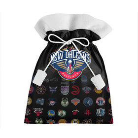 Подарочный 3D мешок с принтом New Orleans Pelicans (1) в городе Новоалтайск, 100% полиэстер | Размер: 29*39 см | ball | basketball | new orleans pelicans | pelicans | sport | streetball | баскетбол | мяч | нба | пеликанс | спорт | стритбол