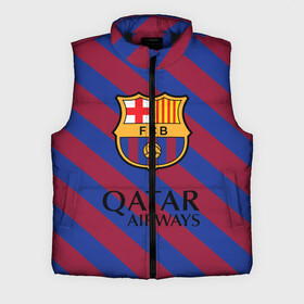 Мужской жилет утепленный 3D с принтом Barcelona в городе Новоалтайск,  |  | 10 номер | barcelona | messi | барса | барселона | испания | месси | полосы | футбол