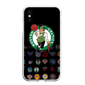 Чехол для iPhone XS Max матовый с принтом Boston Celtics (1) в городе Новоалтайск, Силикон | Область печати: задняя сторона чехла, без боковых панелей | Тематика изображения на принте: ball | basketball | boston celtics | sport | streetball | баскетбол | бостон селтикс | мяч | нба | спорт | стритбол