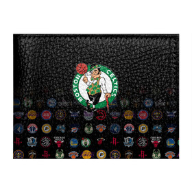 Обложка для студенческого билета с принтом Boston Celtics (1) в городе Новоалтайск, натуральная кожа | Размер: 11*8 см; Печать на всей внешней стороне | ball | basketball | boston celtics | sport | streetball | баскетбол | бостон селтикс | мяч | нба | спорт | стритбол