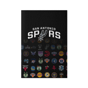 Обложка для паспорта матовая кожа с принтом San Antonio Spurs (2) в городе Новоалтайск, натуральная матовая кожа | размер 19,3 х 13,7 см; прозрачные пластиковые крепления | ball | basketball | sport | spurs | streetball | баскетбол | мяч | нба | спёрс | спорт | стритбол