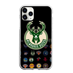 Чехол для iPhone 11 Pro Max матовый с принтом Milwaukee Bucks (3) в городе Новоалтайск, Силикон |  | ball | basketball | milwaukee bucks | sport | streetball | баскетбол | милуоки бакс | мяч | нба | спорт | стритбол