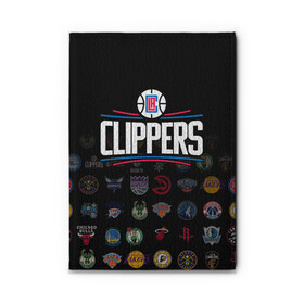 Обложка для автодокументов с принтом Los Angeles Clippers (2) в городе Новоалтайск, натуральная кожа |  размер 19,9*13 см; внутри 4 больших “конверта” для документов и один маленький отдел — туда идеально встанут права | Тематика изображения на принте: ball | basketball | clippers | sport | streetball | баскетбол | клипперс | мяч | нба | спорт | стритбол