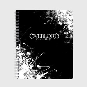 Тетрадь с принтом Overlord в городе Новоалтайск, 100% бумага | 48 листов, плотность листов — 60 г/м2, плотность картонной обложки — 250 г/м2. Листы скреплены сбоку удобной пружинной спиралью. Уголки страниц и обложки скругленные. Цвет линий — светло-серый
 | Тематика изображения на принте: overlord | аниме | аниме сериал | вторая мировая война | группа американских десантников | кино | оверлорд
