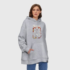 Худи SuperOversize хлопок с принтом Slipknot в городе Новоалтайск, 70% хлопок, 30% полиэстер, мягкий начес внутри | карман-кенгуру, эластичная резинка на манжетах и по нижней кромке, двухслойный капюшон
 | band | corey taylor | jim root | metal | mick thomson | slipknot | альтернативный | глэм | готик | гранж | грув | кори тейлор | крис фен | метал | музыка | пост | рок | слайпкнот | слипкнот | слипнот | хард