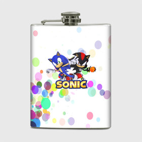 Фляга с принтом SONIC в городе Новоалтайск, металлический корпус | емкость 0,22 л, размер 125 х 94 мм. Виниловая наклейка запечатывается полностью | Тематика изображения на принте: hedgehog | metal sonic | silver | silver the hedgehog | sonic | sonic boom | sonic the hedgehog | ёж сонник | игры | соник | фильмы