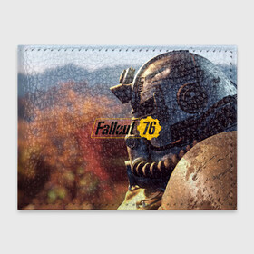 Обложка для студенческого билета с принтом FALLOUT_76. в городе Новоалтайск, натуральная кожа | Размер: 11*8 см; Печать на всей внешней стороне | 101 | 111 | 13 | 76 | atom cats | bethesda | brotherhood of steel | fallout | nuka cola | tunnel snakes | vault | war | братство стали | война | убежище | фолаут | фоллаут | ядер кола